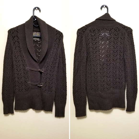 NWOT Brown Knit Pullover Sweater - Picture 1 of 7